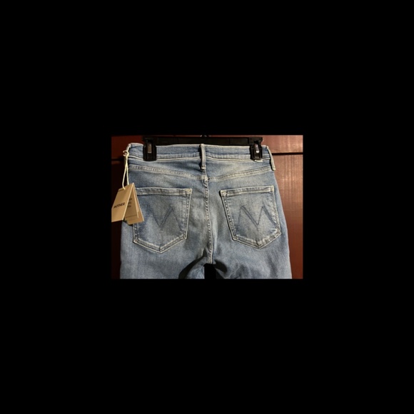 Mother The Midrise Dazzler Ankle Fray Jeans Riding the Cliffside Size 27 NWT - Picture 10 of 16